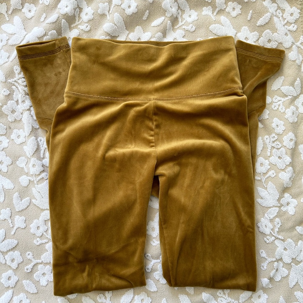 Aerie offline velvet high waisted leggings